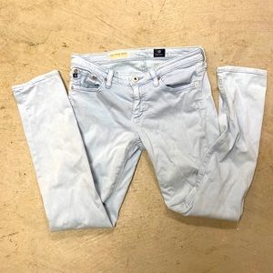 AG Adriano Goldschmeid light blue jeans Stevie ankle 27R